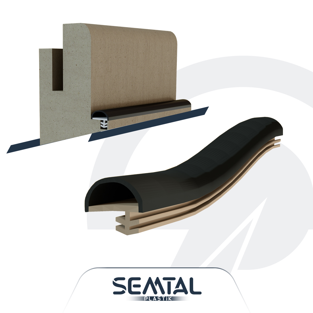 DOOR CASE WING GASKET WITH 18 MM SIDE STAYS